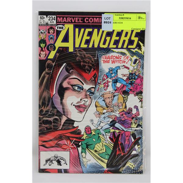 AVENGERS #234