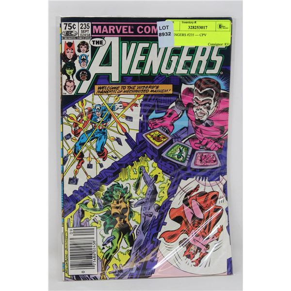 AVENGERS #235 --- CPV
