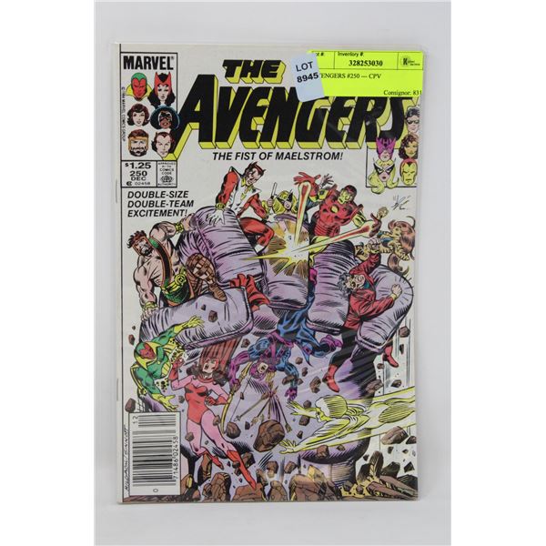 AVENGERS #250 --- CPV