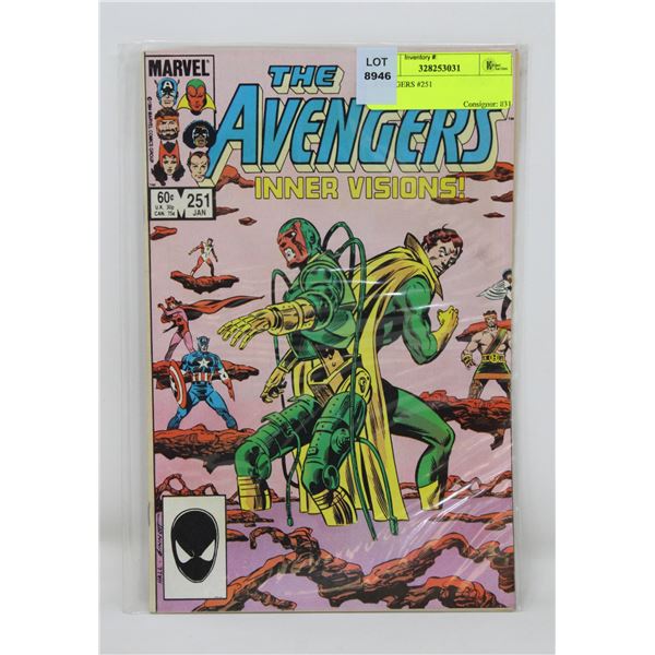 AVENGERS #251