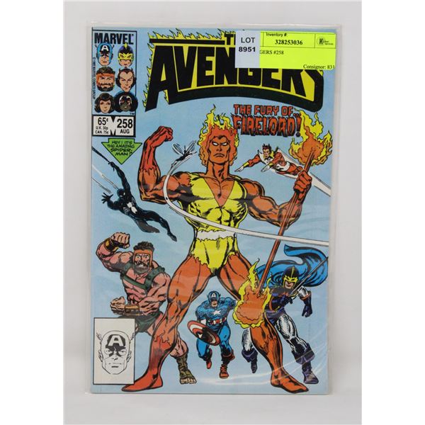 AVENGERS #258