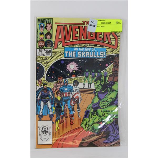 AVENGERS #259