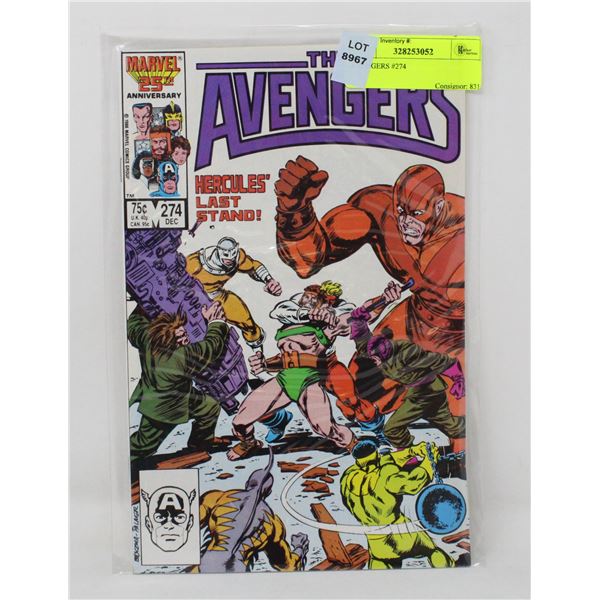 AVENGERS #274