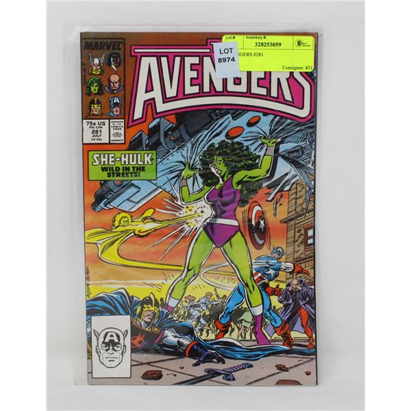 AVENGERS #281