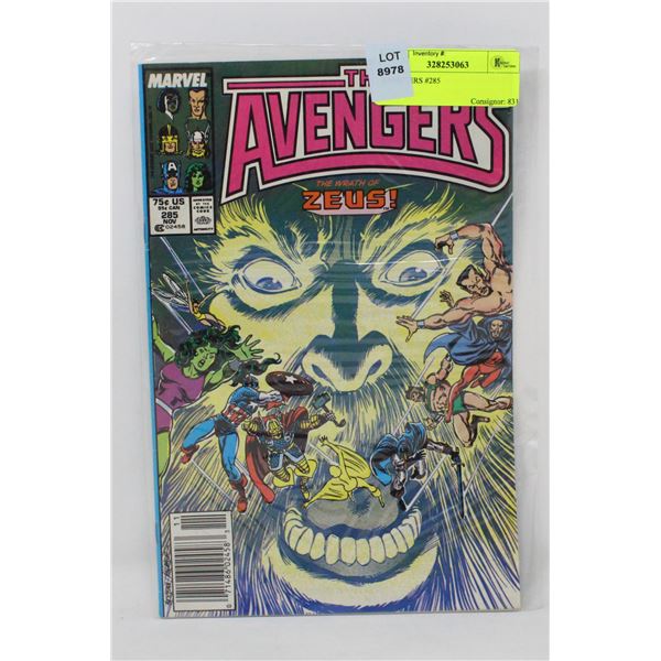 AVENGERS #285