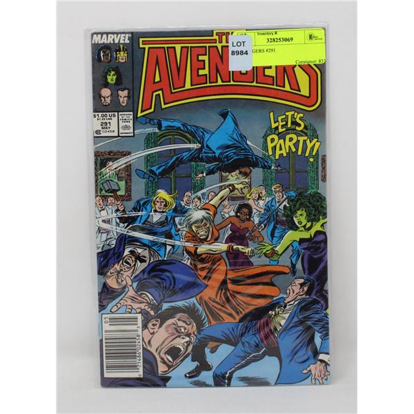 AVENGERS #291