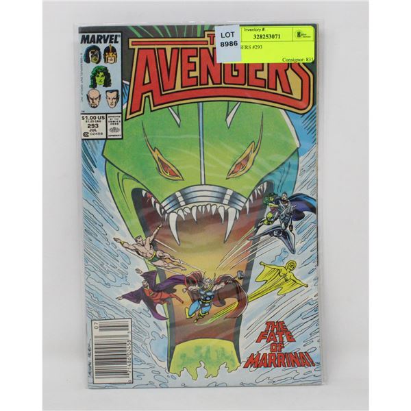 AVENGERS #293