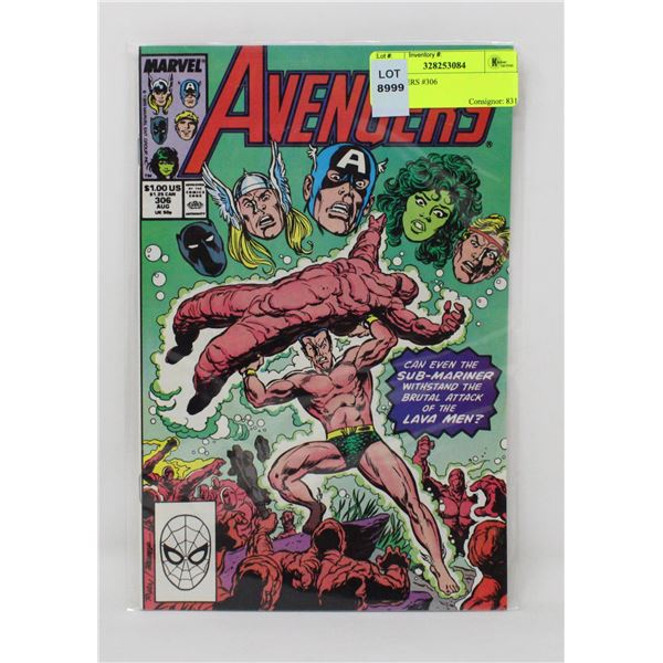AVENGERS #306