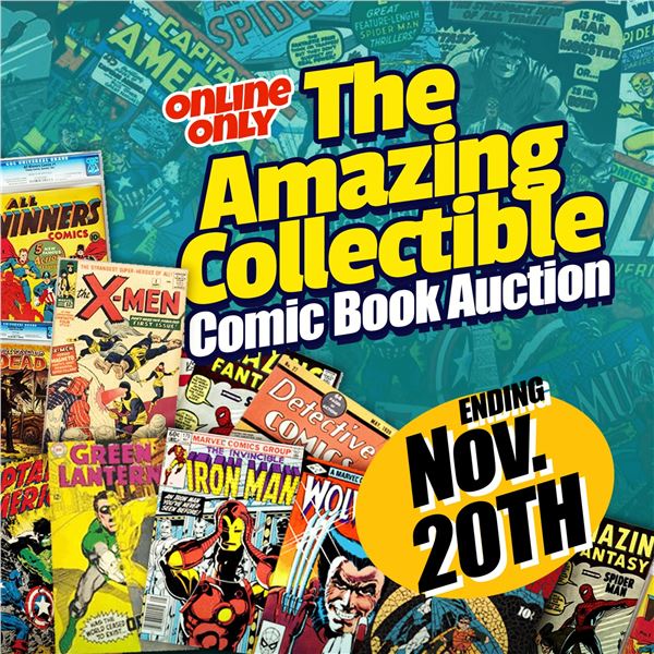 WELCOME TO KASTNER'S AMAZING COLLECTIBLE COMIC BOOK AUCTION!
