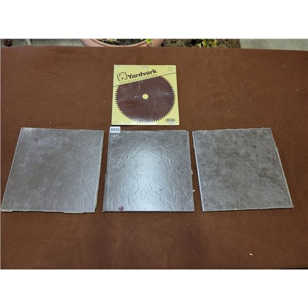 Ceramic Tiles 6 Boxes & 10" 80 Tooth Brushcutting Blade