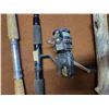 Image 5 : Fishing Rods x2 - Tackle Box - Walking Stick