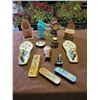 Image 1 : Swiss Hand-Painted Candle Sconces - Chicken Box - Shoe Brushes - Spoon Rest - Recipe Box etc...