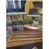 Image 4 : Plastic Storage Drawers - Wooden Canes x3 - Magazine Table x2 - Vintage Telephone Table & Seat etc..