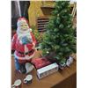 Image 4 : Christmas Tree - Light-up Santa - Assorted Mugs & Cocoa - Christmas Pillow with Picture Window