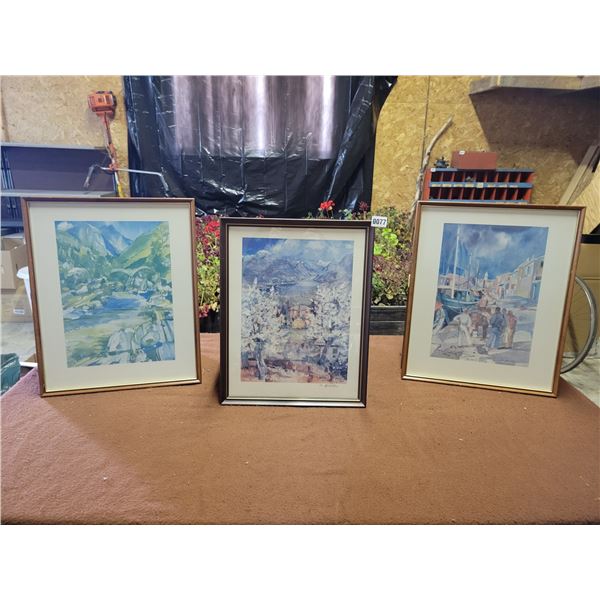 3 Prints by A. Geller (Medium)