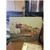 Image 2 : Galaxy Rig Canvas - Oil Rig Oil Painting by Linda Nelson - Stage Coach Picture -Swiss Village Prints