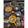 Image 4 : Various Sizes & Kinds of Pots & Pans with Lids - Shish kabab Sets x2 - Potato Ricer - Strainers