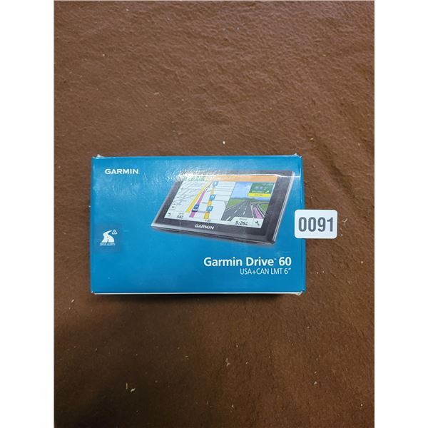 Garmin Drive 60 6" GPS Navigation System with Lifetime Canada & USA Maps (New)