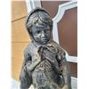 Image 3 : Bronze Girl Statue 32" High