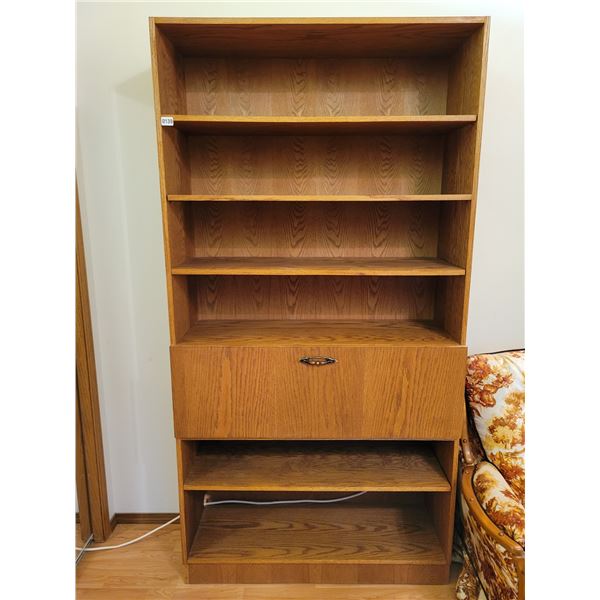 Large Wood Wall Unit