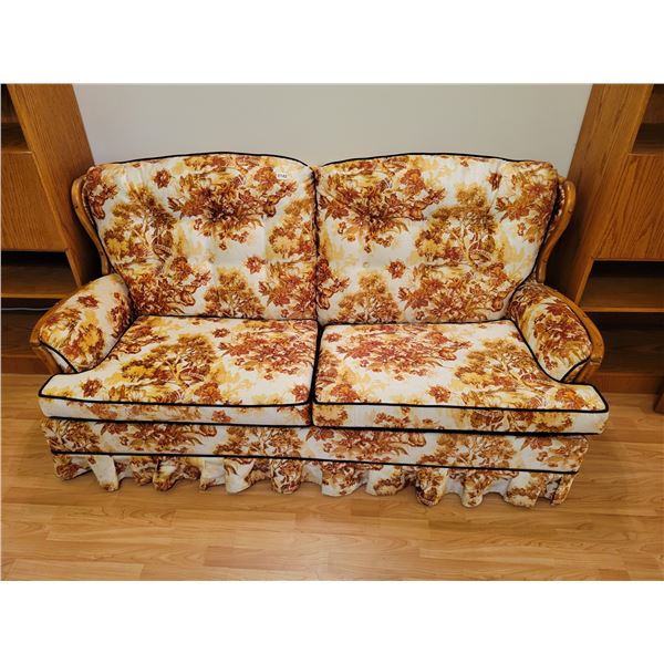 Vintage Floral Hide-A-Bed