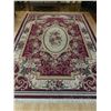Image 2 : Large Burgundy Area Rug