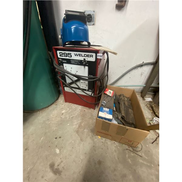 Welder 295 - Welding Helmet - Gloves - Rods - Accessories