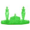 Image 1 : Tiffin Green Glass Chipperfield Vanity Set #2320031