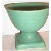 RARE Green Brush McCoy Footed Bowl #2320126