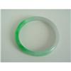 Image 1 : Fine green Jade Bracelets. #2320365