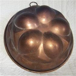 Large copper 5 point flower mold #2327594