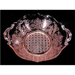 Lancaster Depression Glass Pink Landrum Bowl #2327831