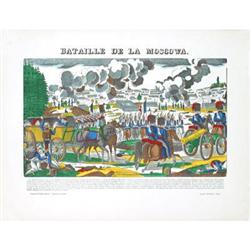 Pellerin  Bataille De La Moscawa Lithograph#2327917