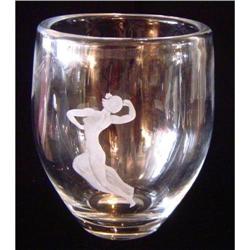 Semi-Nude Dancer - Orrefors Vase #2328339