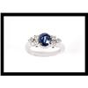 Image 1 : BEAUTIFUL  DIAMOND AND BLUE SAPPHIRE WHITE GOLD#2339496
