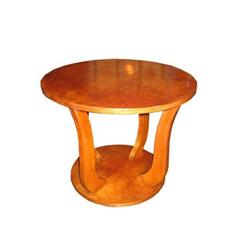 French Art Deco Walnut ConversationTable #2339584
