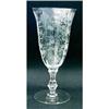 Image 1 : Lot Cambridge "Rose Point" crystal stemware, #2339609