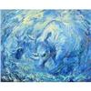 Image 1 : Impressionism oil "Two Rhinoceroses" #2339687