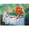 Image 1 : "Girl with poppies" - Russian traditions school#2339711