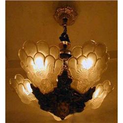 American Art Deco Chandelier #2339772