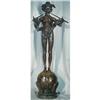 Image 1 : American Patinated Bronze Figure, Pan of #2339837