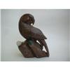 Image 1 : BROWN JADE 4 BOTTLE LIFE SIZE PARROT. #2339918