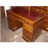 Image 1 : Victorian Walnut Pedestal Desk #2339922