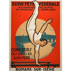 Vintage Poster by GALLAND 1928 #9501 #2359625