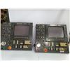 Image 1 : Lot of (2) Mitsubishi #YZC411C-3 Mazatrol T32-2 Control Panels