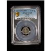 Image 2 : EGYPT (OTTOMAN): Abdul Hamid II, 1876-1909, 1/10 qirsh, Misr, AH1293 year 19, PCGS graded MS65