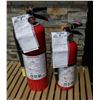 Image 1 : LOT OF 2 FIRE EXTINQUISHERS