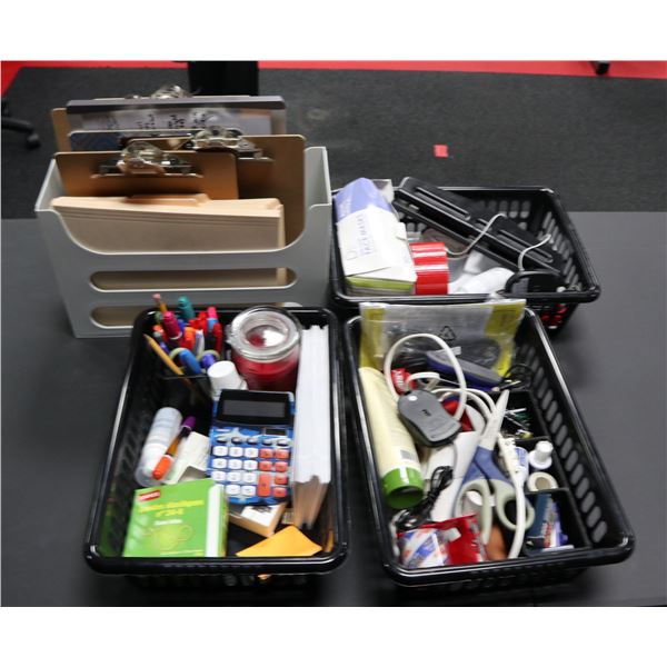 LARGE LOT OF OFFICE SUPPLIES & MORE