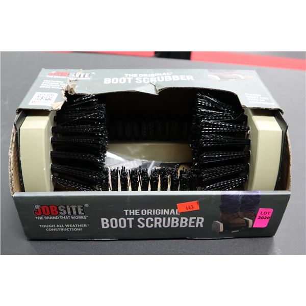 NEW BOOT SCRUBBER
