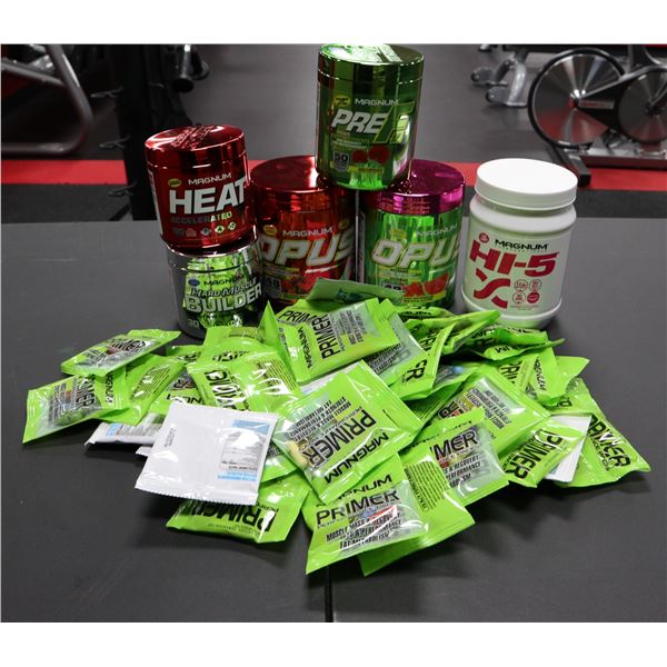 LOT OF ASSORTED SUPPLEMENTS: INCLUDES AFTER BURN